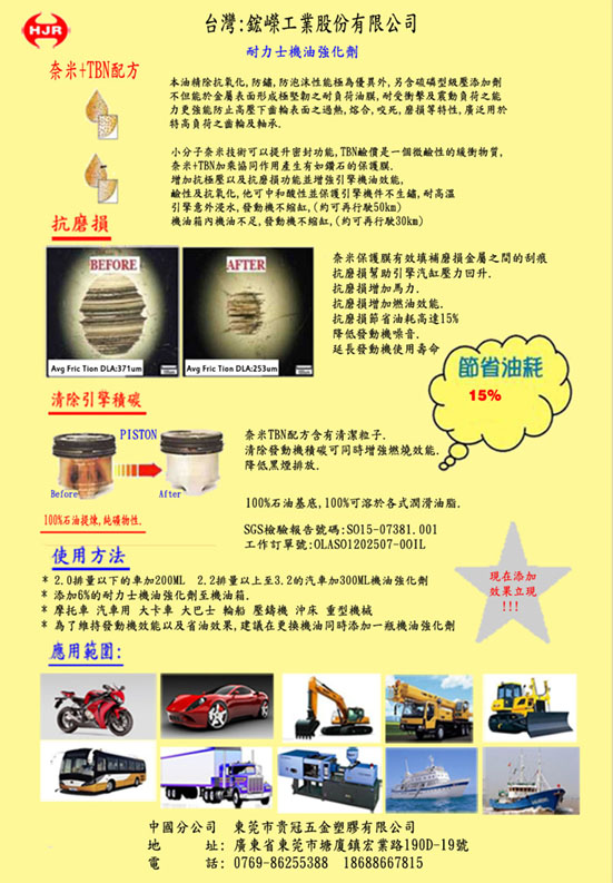 機油強化劑介紹